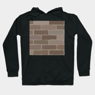 Brick wall pattern Hoodie